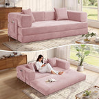MoonSpeak 78.8''Sleeper Couch Bed by MoonSpeak