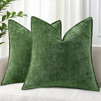 decorUhome Summer Couch Throw Pillow Covers 18x18 Set of 2, Decorative Soft by decorUhome