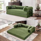 79'' Sleeper Sofa Bed, Convertible Folding Couch by ZQRhome