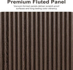 3-Piece Fluted Living Room Set Includes 2 Fluted Night Stand - Image 9