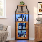 GarveeHome Corner Bar Wine Cabinet by GarveeHome