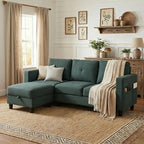 SUNLEI Convertible L-Shaped Sectional Couches - Image 2