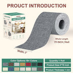 BESEZX Linen Fabric Repair Tape, 3x79 Inch Self Adhesive Repair Patches - Image 2