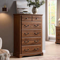 T4TREAM 48" Tall Drawers Dresser Chests by T4TREAMFurniture