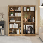 GarveeHome 71 in Tall Bookcase, Wooden Bookshelf - Image 8