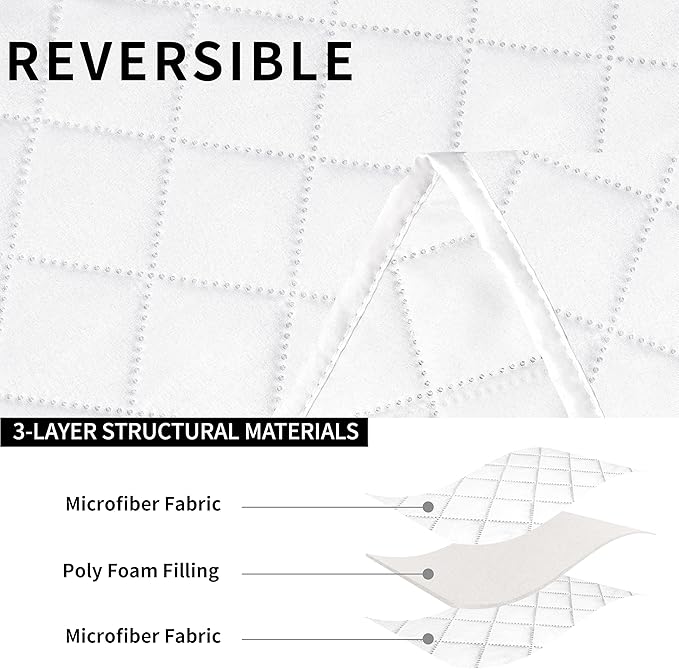 Easy-Going Loveseat Recliner Cover, Reversible Couch Cover - Image 5