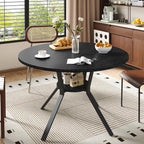 Wildhome Round Dining Table for 2-4, 43 Inch Dining Room Kitchen Table - Image 8