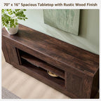 OKD Modern 70" TV Stand, Entertainment Center - Image 4