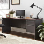 HON 38856RNS 38000 72 by 24 by 29-1/2-Inch Single Right Pedestal Credenza - Image 2