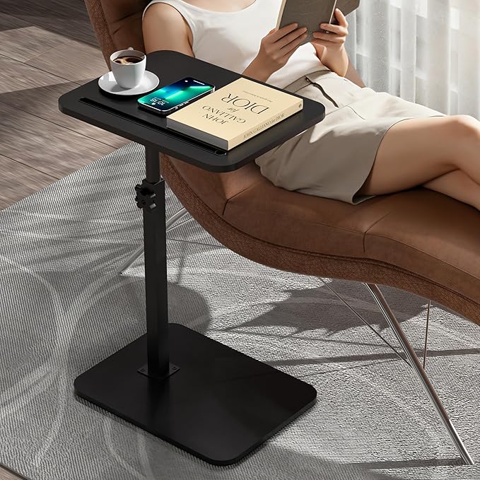 360° Swivel Sofa Side Table for Couch - Image 3