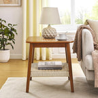 Mid-Century Modern Boho Side Table - Image 2