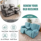 Genina Recliner Loveseat Covers - Image 5