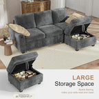 Hanherry 81" Sectional Couch - Image 3