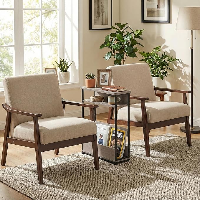 Narrow Side Table, 3-Tier Slim End Table - Image 7