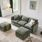 85.83" Modular Sectional Cloud Couches - Image 3