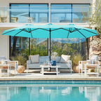 SUPERJARE 15FT Outdoor Patio Umbrella - Image 9