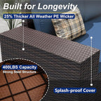 10 Pieces Patio Furniture Set - Image 7