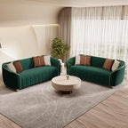 1-Piece Luxury Velvet Sofa Set for Living Room, Elegant Design Couch Set - Image 7