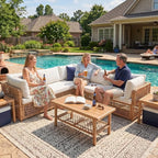 ABCASA Outdoor Patio Sectional Furniture Set - Image 3
