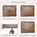KING MOUNTAIN Leather Repair Patch, 4 x 63 Inches self Adhesive Leather Repair - Image 8