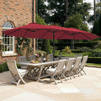 SUPERJARE 15FT Outdoor Patio Umbrella - Image 2