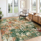 RELEANY Washable Area Rugs 5'x8' Non-Slip Modern Abstract Soft - Image 9