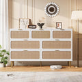 GarveeHome Rattan 7 Drawer Dressers by GarveeHome