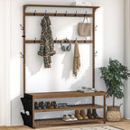 AMBIRD 6-in-1 Bamboo Hall Tree by AMBIRD