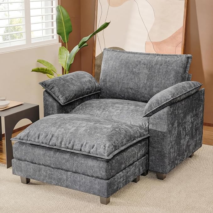 JUMMICO 40" Chaise Lounge Chair - Image 7