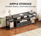 Huuger TV Stand for 55 60 Inch TV, Entertainment Center - Image 4