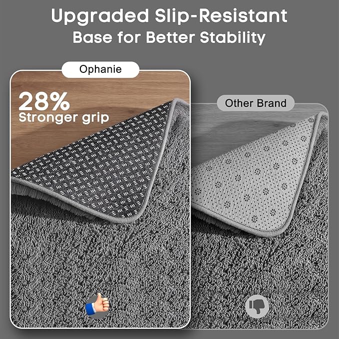 Ophanie 7x9 Area Rugs, Upgrade Non-Slip Fluffy Soft Rugs - Image 4