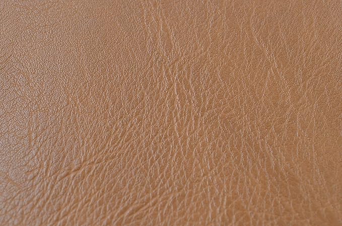Wento Thick Half Yard Faux Leather Fabric Soft Skin Grain PU Leather - Image 5