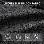 ANARACHON Leather Look Recliner Chair Covers, 4-Pieces Stretch Recliner Cover - Image 4