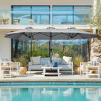 SUPERJARE 13FT Outdoor Patio Umbrella - Image 9