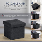 Ornavo Home Small Storage Ottoman, - Image 5