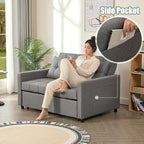 GOSUHI 52" Sleeper Sofa with Pull-Out Bed, 3-in-1 Convertible Sofa Bed - Image 7