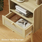 SUPERJARE Nightstands Set of 2, Night Stands - Image 5