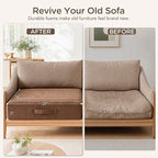 Codi Thick Replacement Couch Cushions 2 Sets, Upholstery Foam - Image 3
