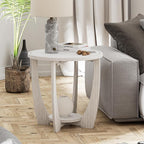 COZAYH Rustic Farmhouse end Table by COZAYH