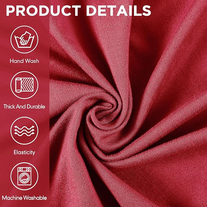Peryiter 2 Pcs Sofa Covers Couch and Loveseat Covers Set Stretch Sofa Slipcover - Image 4