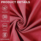 Peryiter 2 Pcs Sofa Covers Couch and Loveseat Covers Set Stretch Sofa Slipcover - Image 4