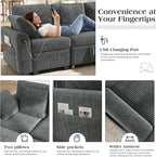 Ihanherry 6-Seater Large Sectional Sofa Bed - Image 6