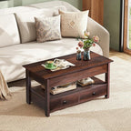 WLIVE Coffee Table, Lift Top Coffee Table - Image 7