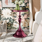 Homes: Inside + Out Halric Modern 24" Tall Round End Table - Image 2