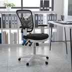Flash Furniture Nicholas Mid-Back Swivel Office and Gaming Chair, Ergonomic - Image 2