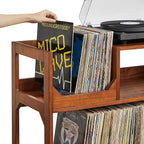 Crosley Furniture Asheville Mid-Century Modern Media Console Record Player Stand - Image 11