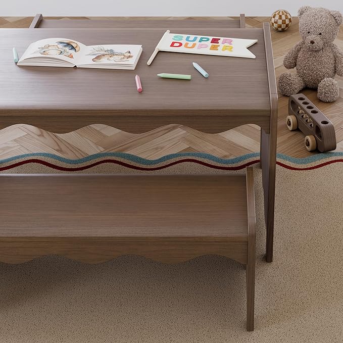 Storkcraft Casablanca Montessori Indoor Kids Table & Bench Set – Premium Kids - Image 2