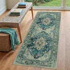 RELEANY Area Rugs 3'x7' Runner Rug Non Slip Washable - Image 3