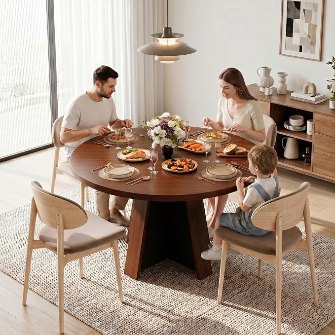 iPormis 47-Inch Round Dining Table - Image 5