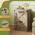 DEVAISE 2 Drawer File Cabinet - Image 6